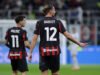 Milan, vittoria nel derby: Cardinale festeggia con la squadra negli spogliatoi